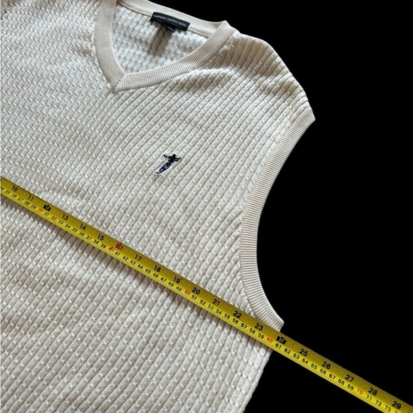 Fairway Outfitters Beige Cream Color Vest Men Size Large EUC - Picture 3 of 4